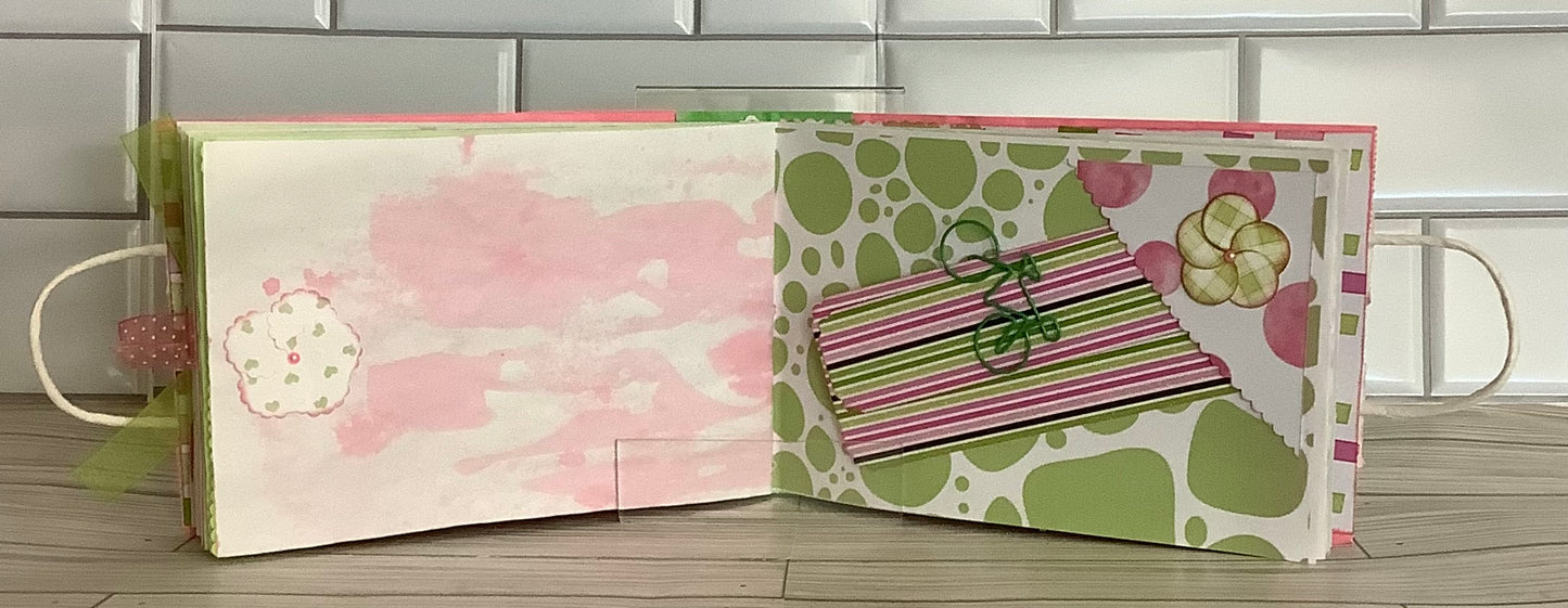 Pink and Green