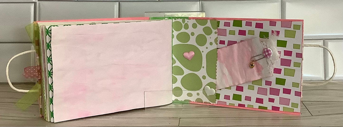 Pink and Green