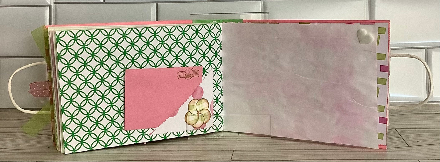 Pink and Green