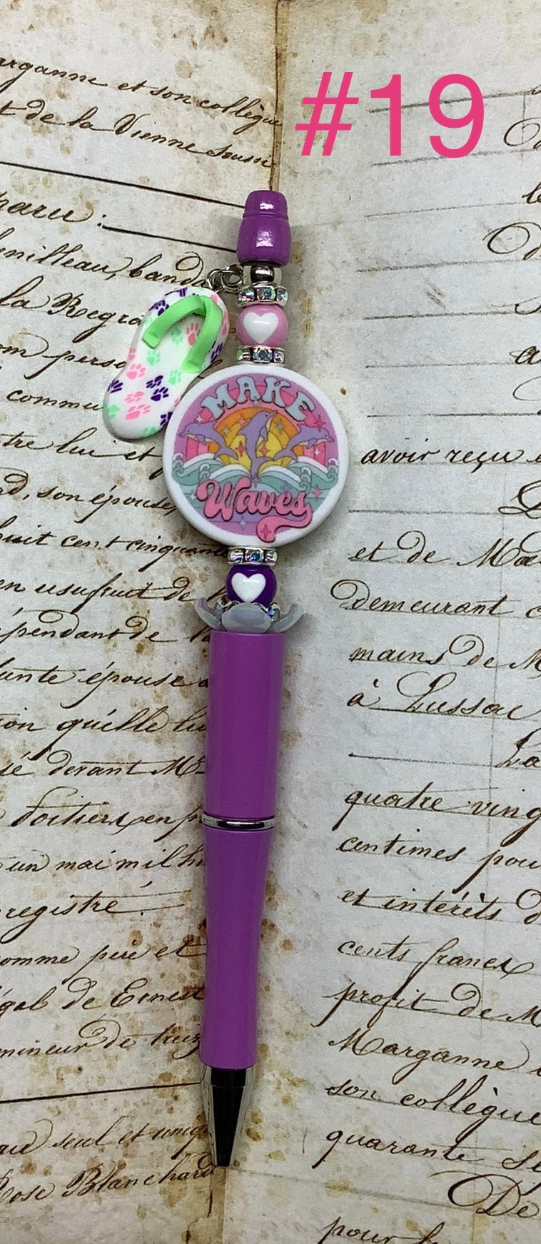 Beadable Pen #19