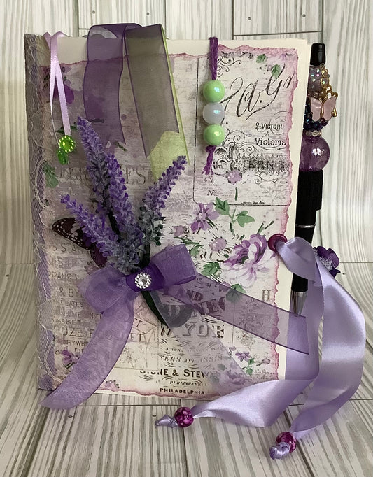 Lavender Envelope Journal
