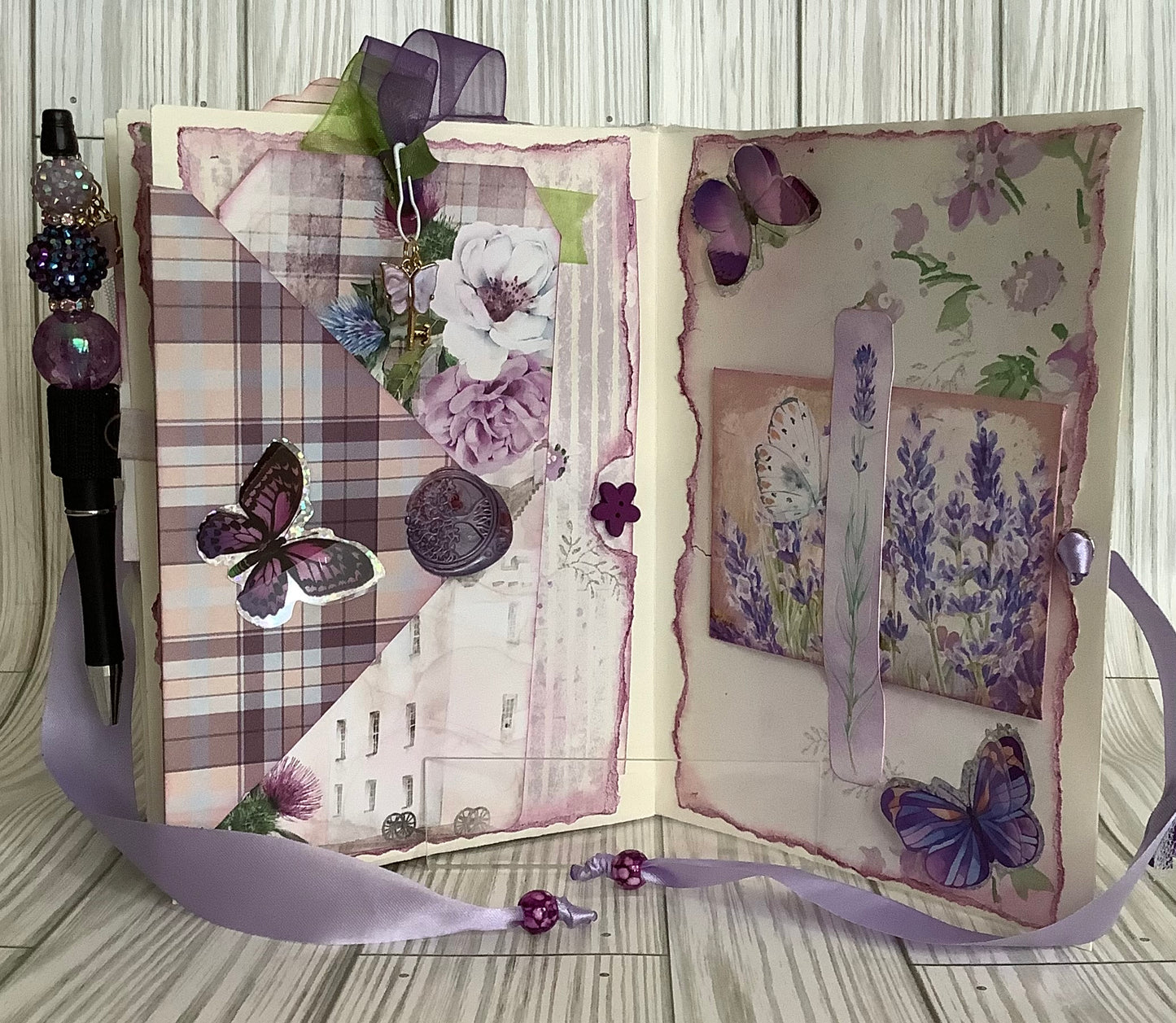Lavender Envelope Journal