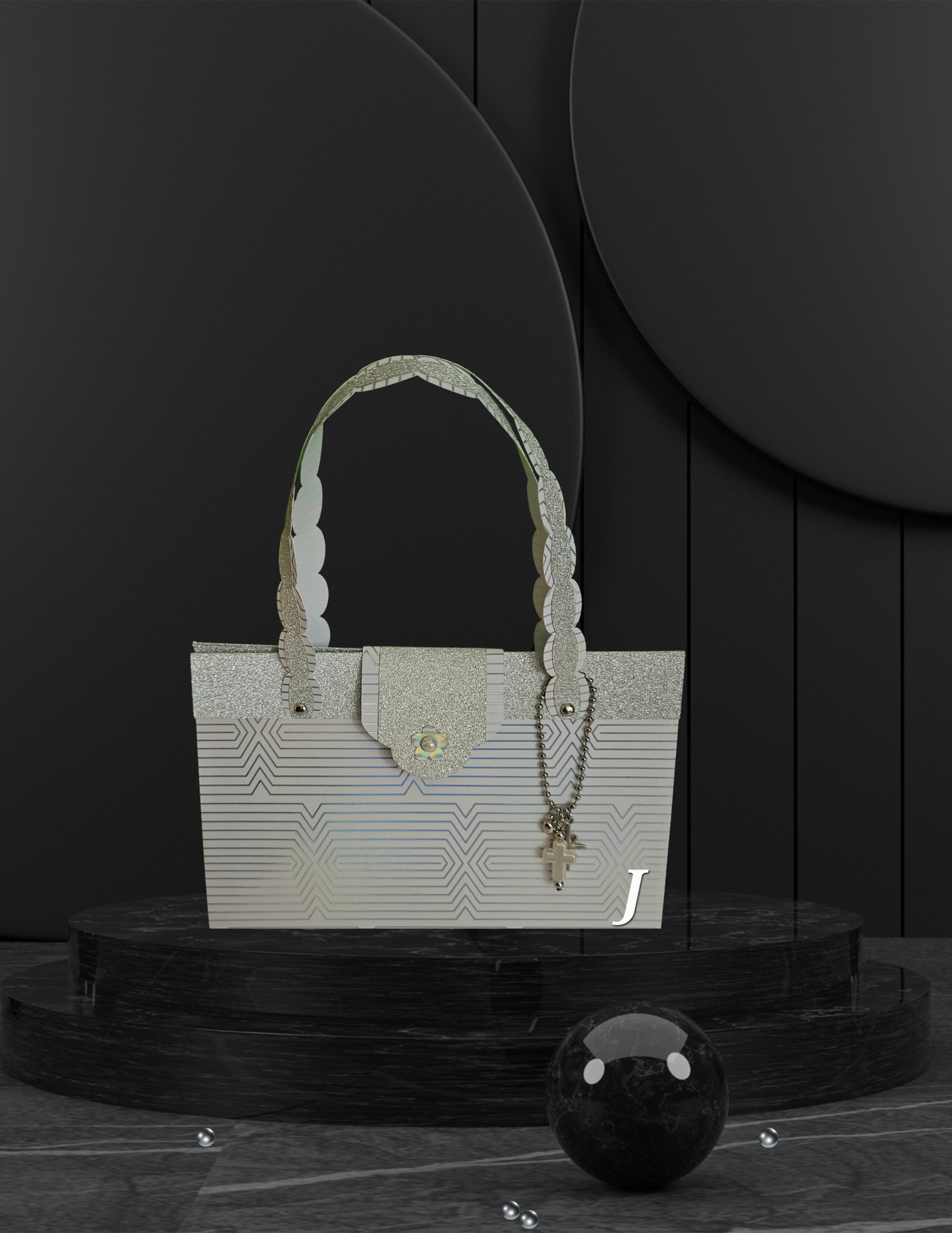 Handmade Paper Purses S & W