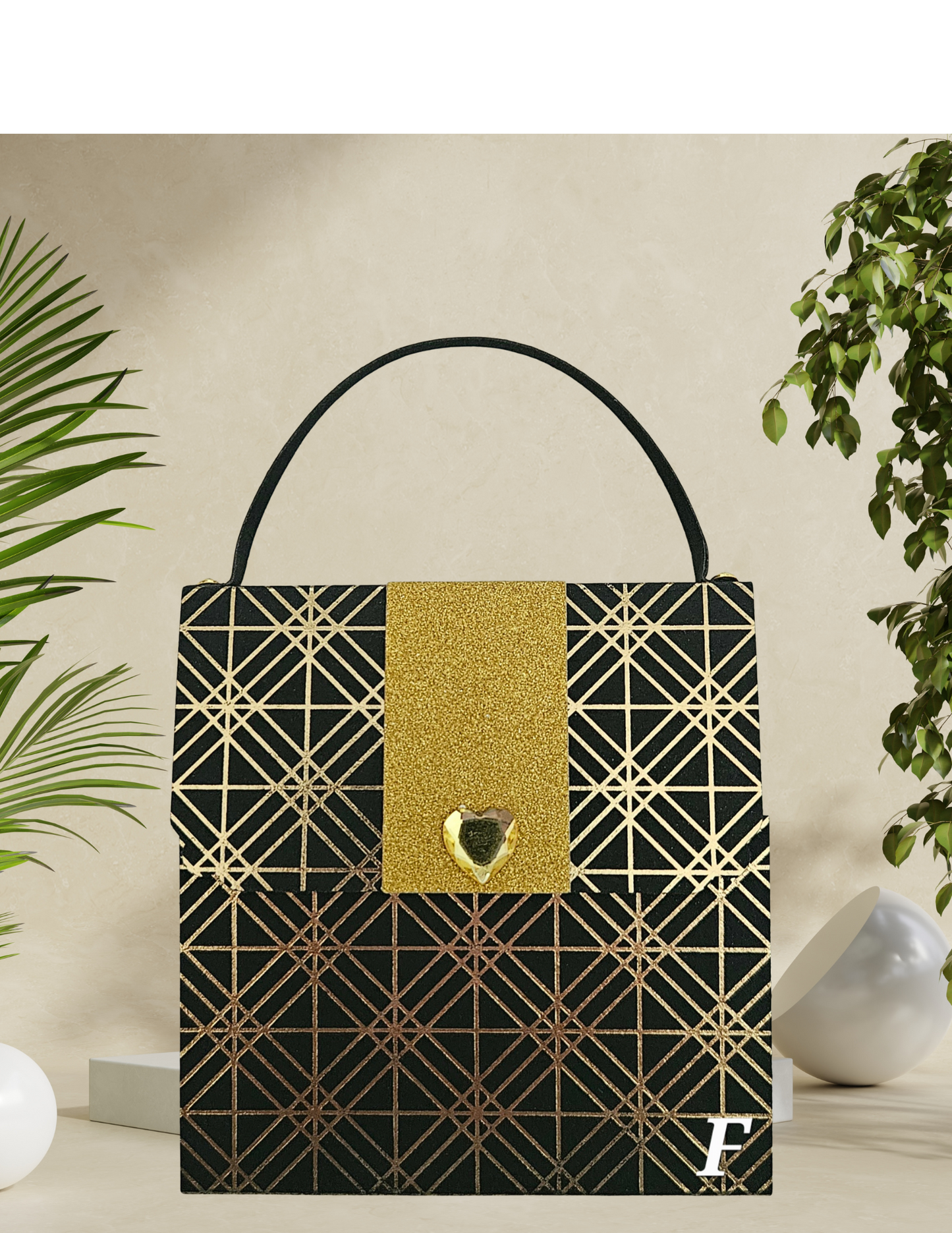 Post it Notes Paper Purses B & G