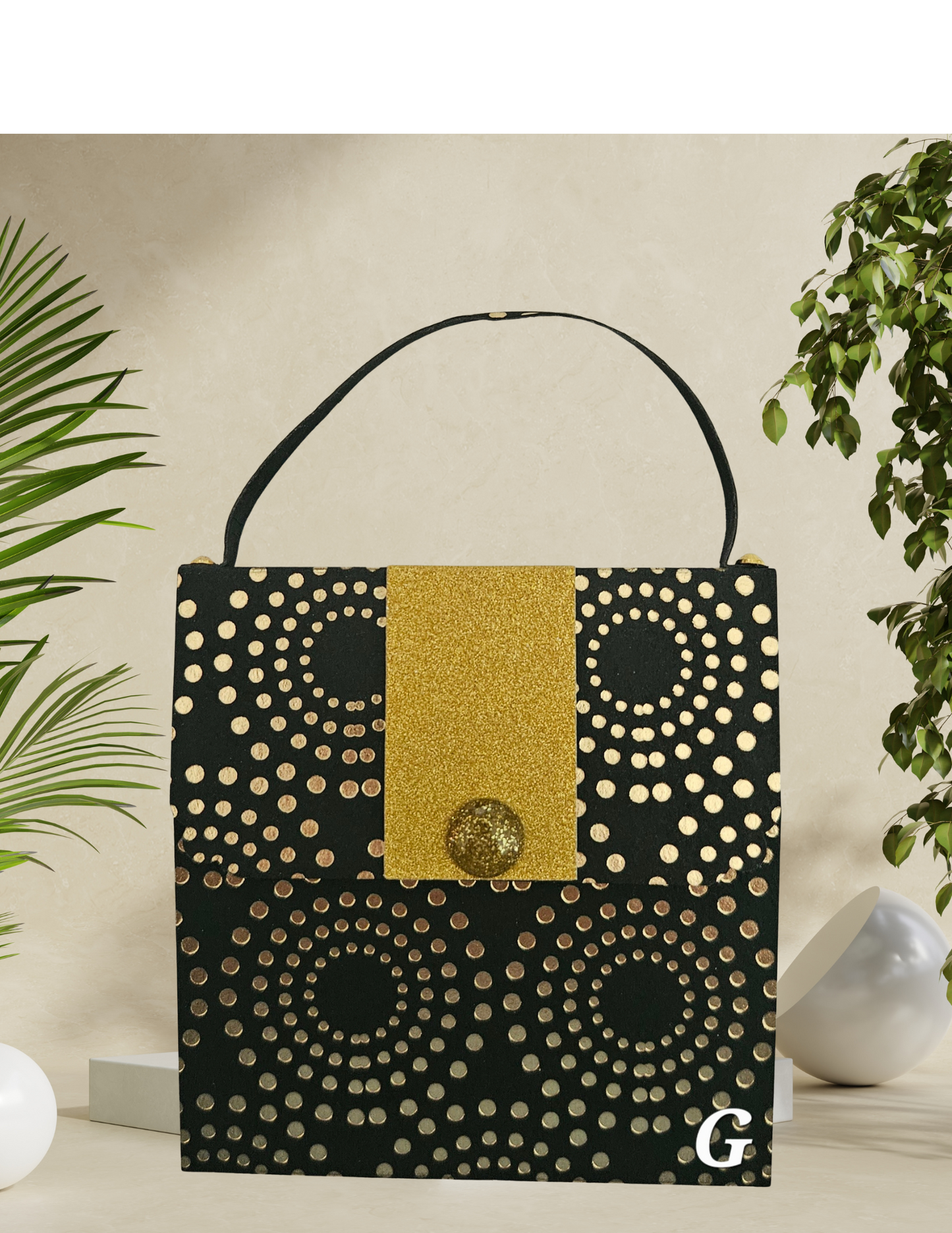 Post it Notes Paper Purses B & G