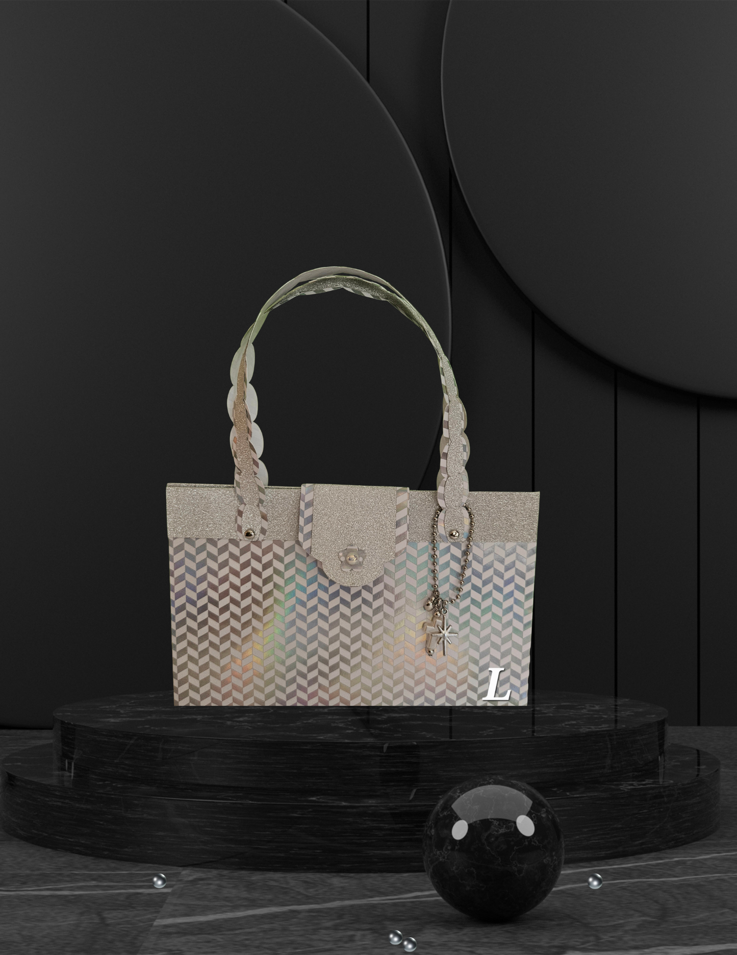 Handmade Paper Purses S & W