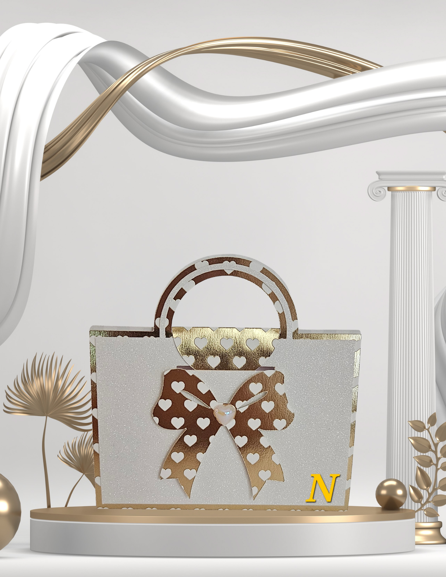 Paper Purse Lip Balm Holder RG & W