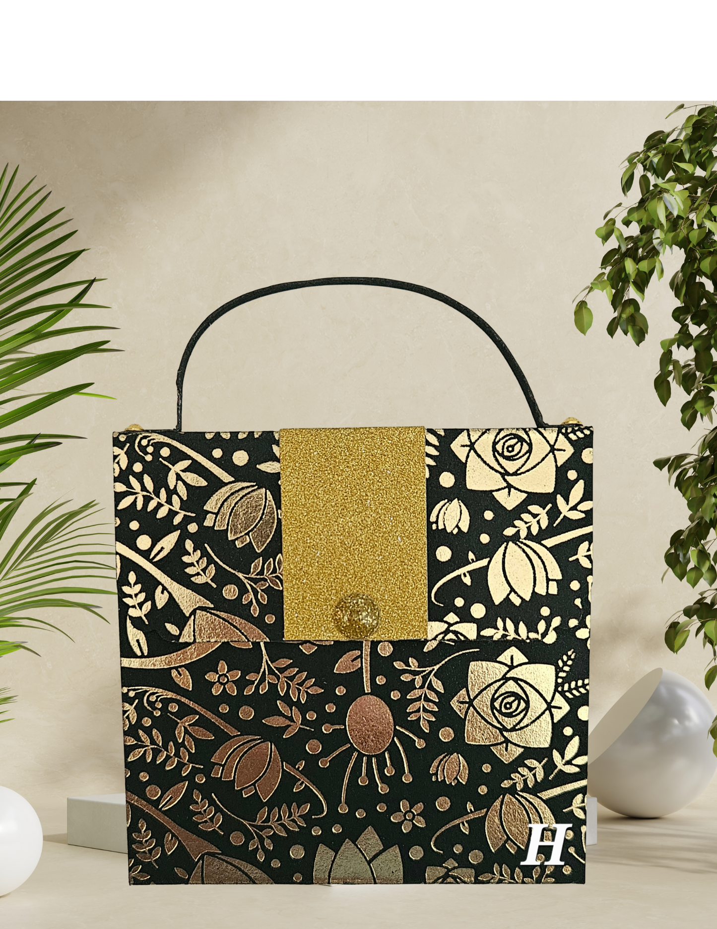 Post it Notes Paper Purses B & G