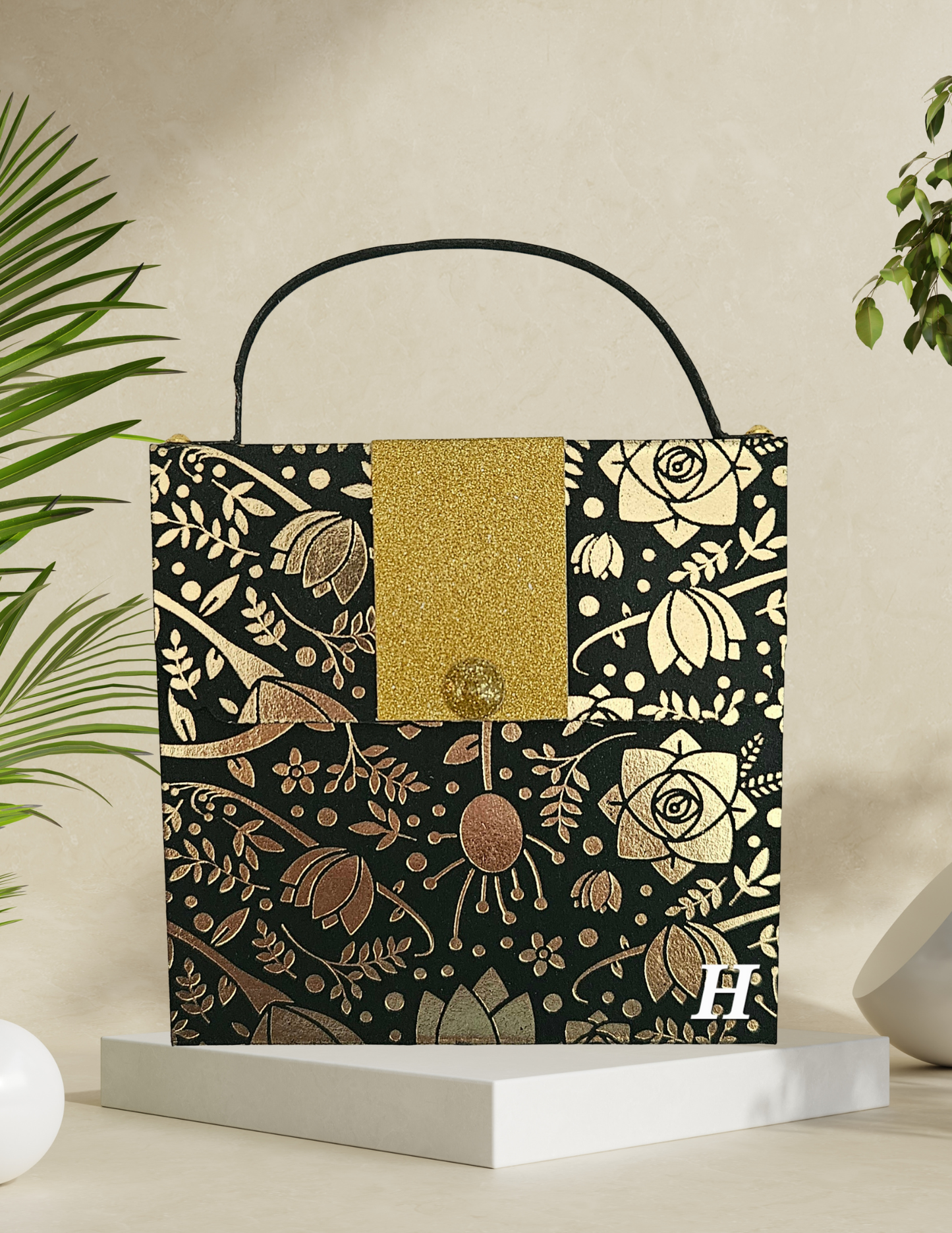 Post it Notes Paper Purses B & G