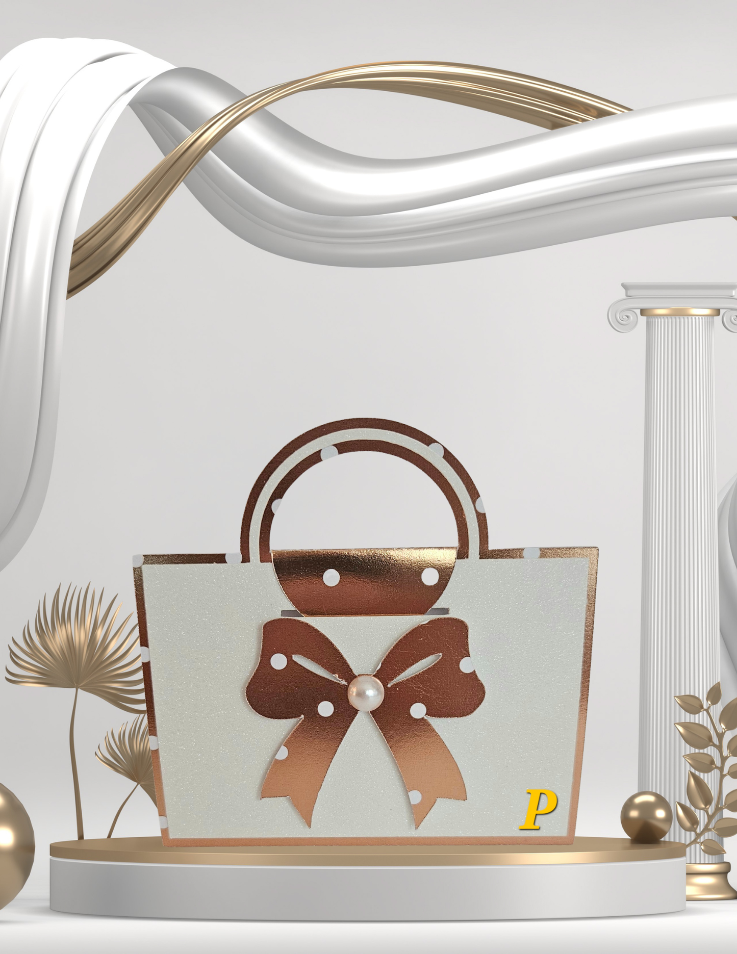 Paper Purse Lip Balm Holder RG & W