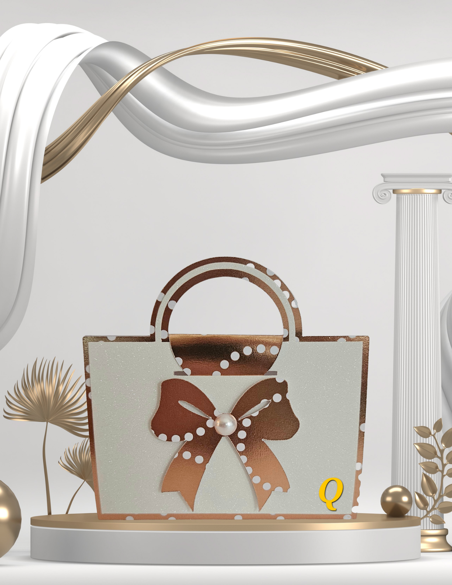 Paper Purse Lip Balm Holder RG & W