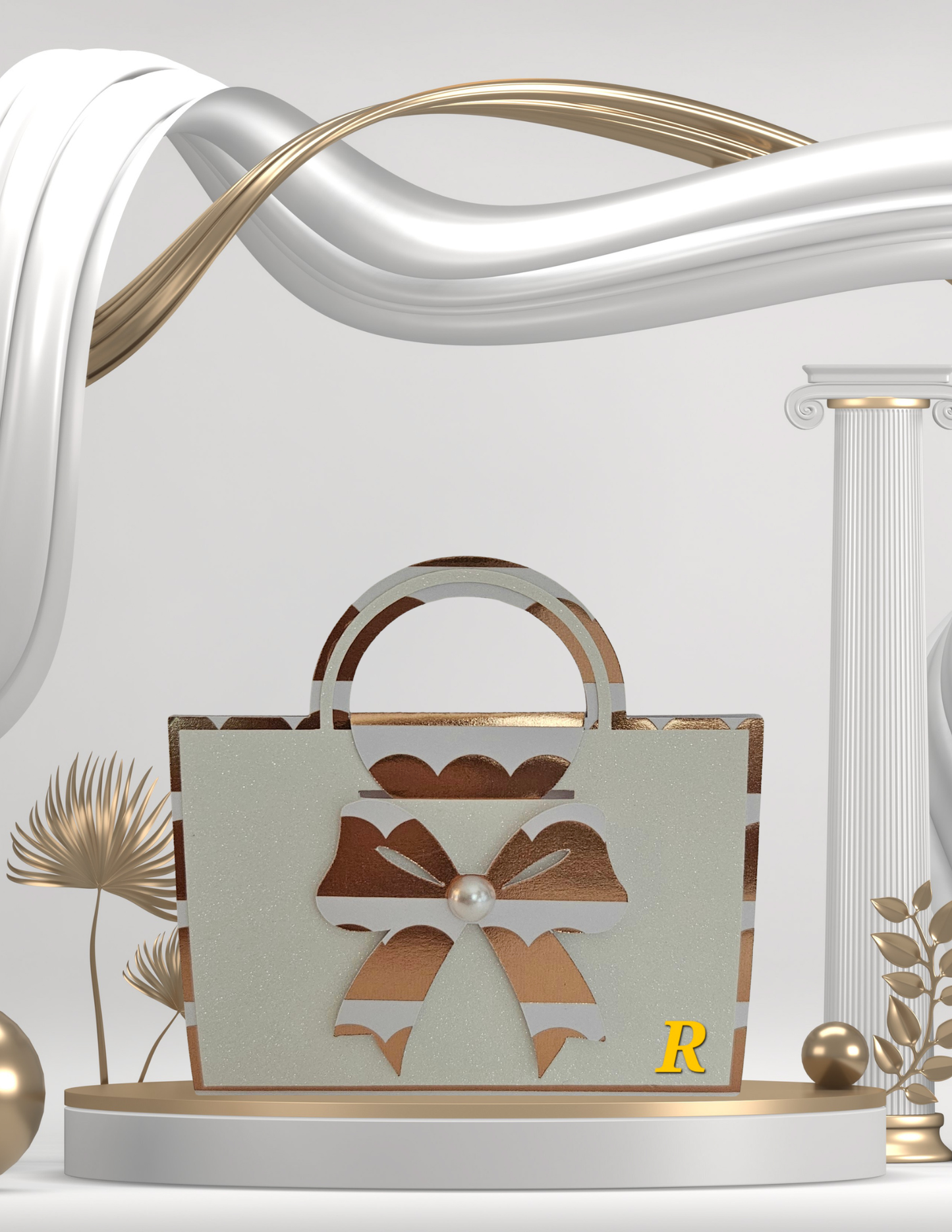 Paper Purse Lip Balm Holder RG & W