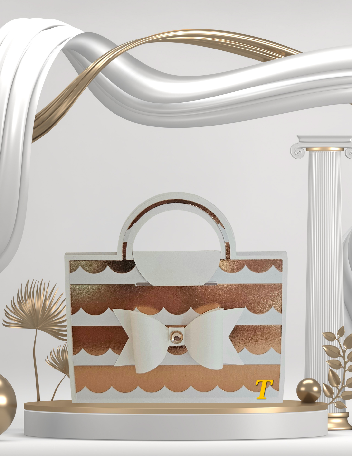 Paper Purse Lip Balm Holder RG & W