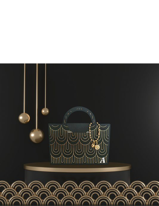 Paper Purse Lip Balm Holder B & G