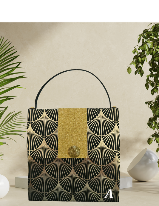 Post it Notes Paper Purses B & G