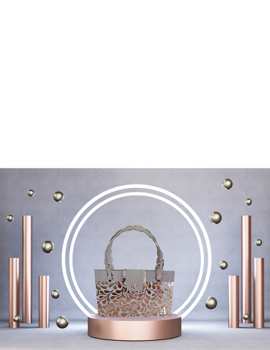 Handmade Paper Purse RG & W