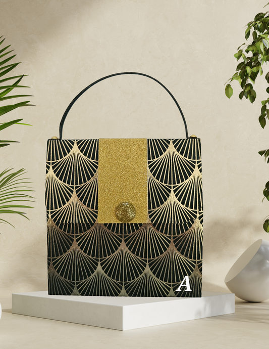 Post it Notes Paper Purses B & G