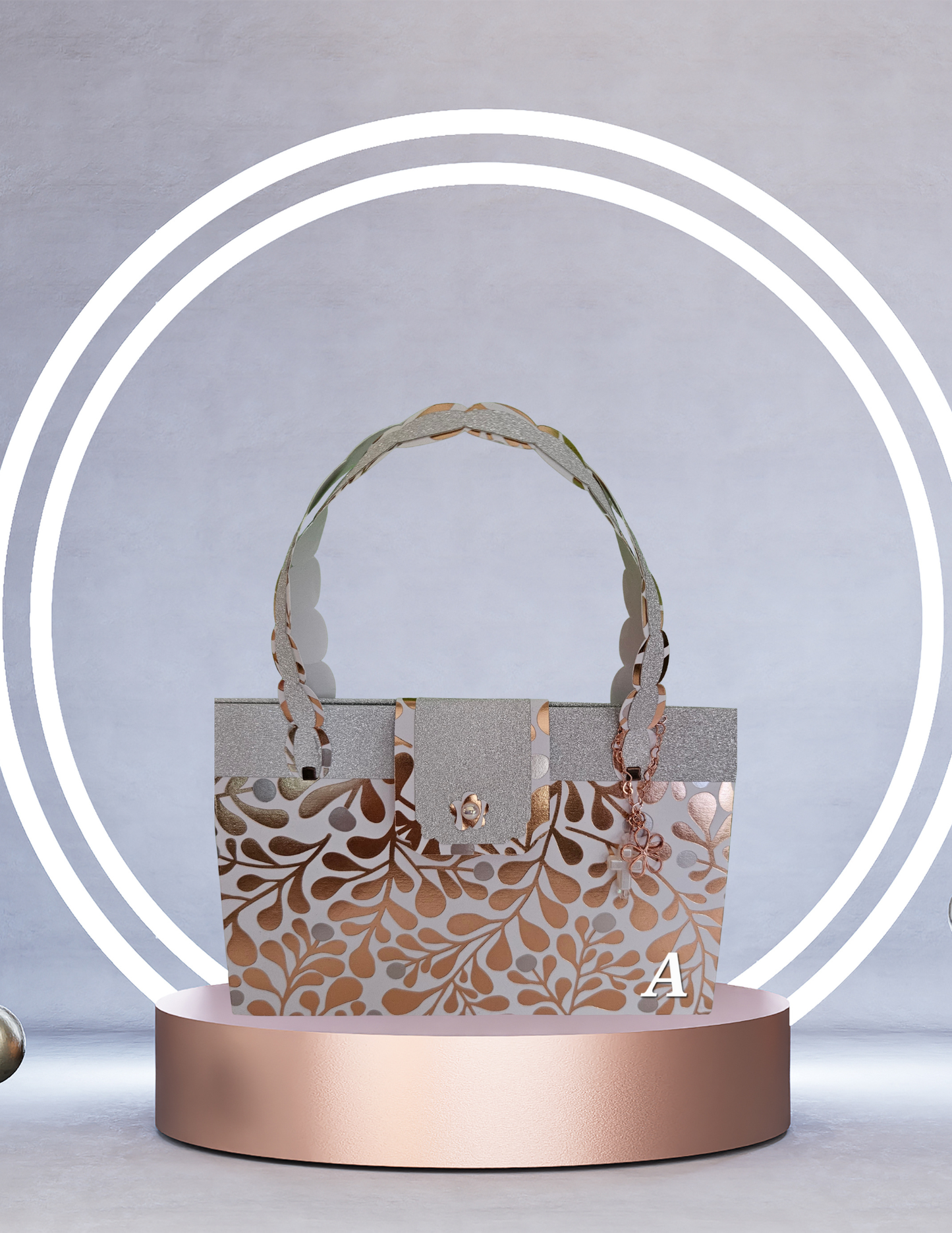 Handmade Paper Purse RG & W