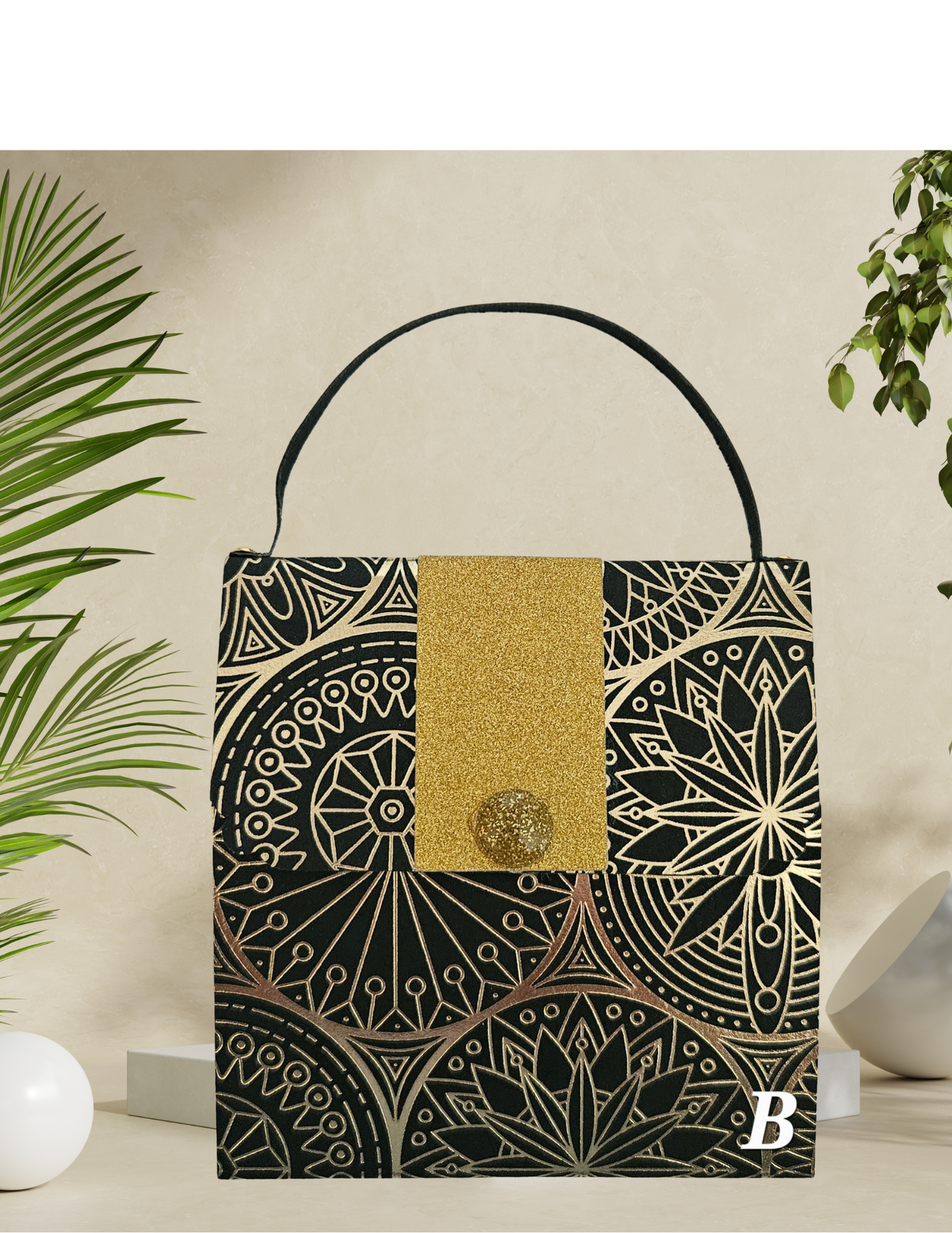 Post it Notes Paper Purses B & G