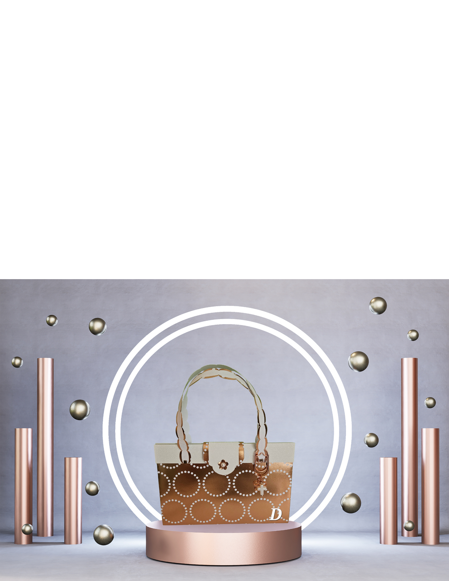 Handmade Paper Purse RG & W