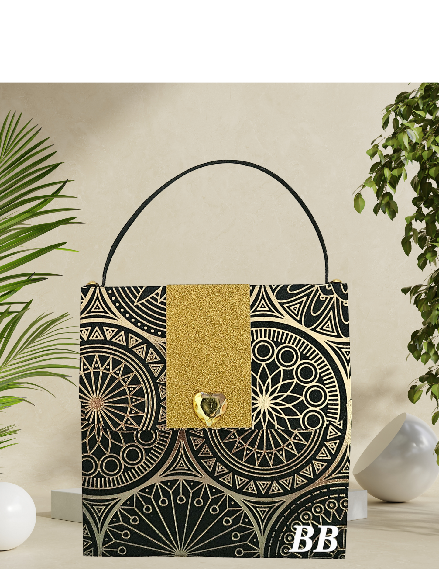 Post it Notes Paper Purses B & G