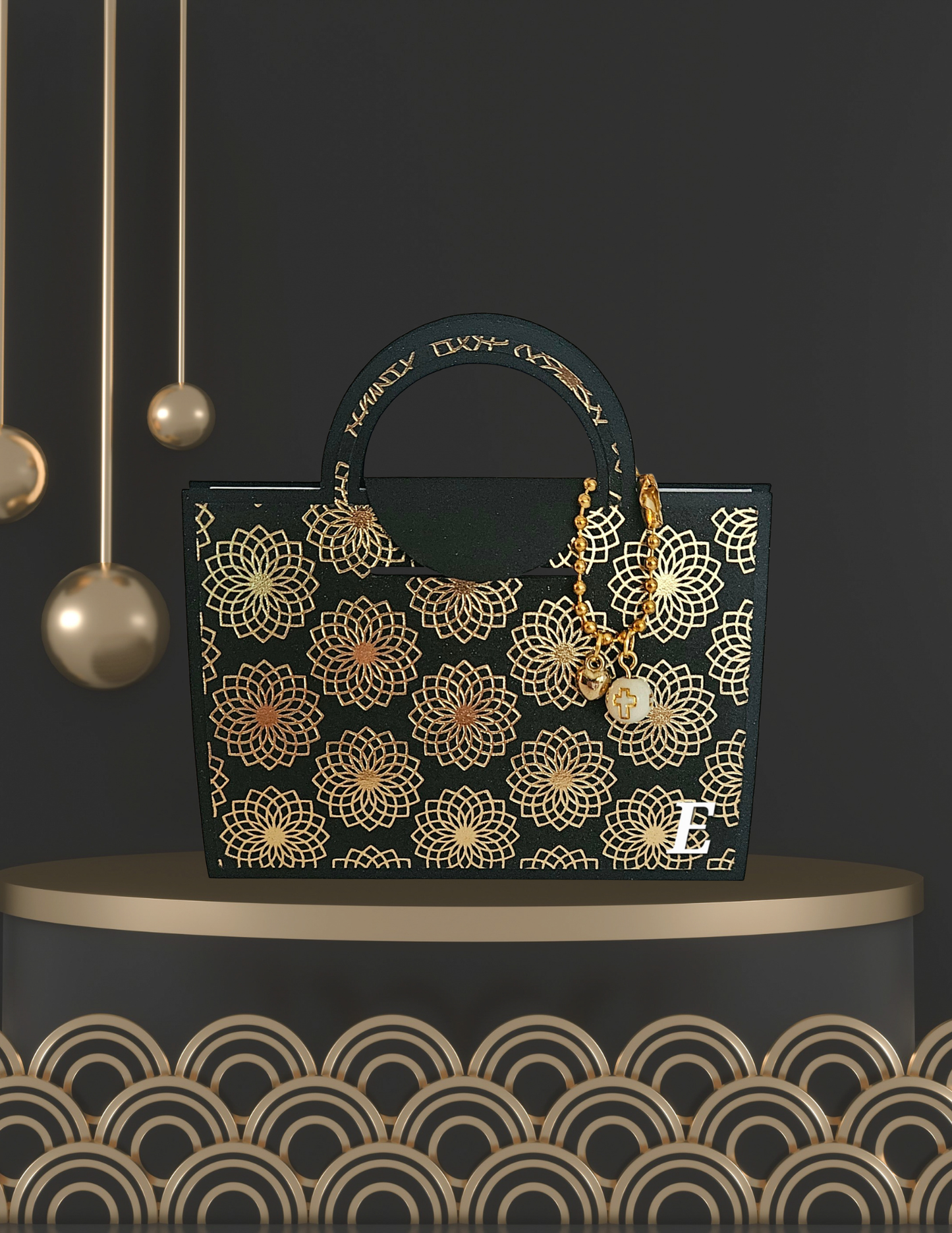 Paper Purse Lip Balm Holder B & G