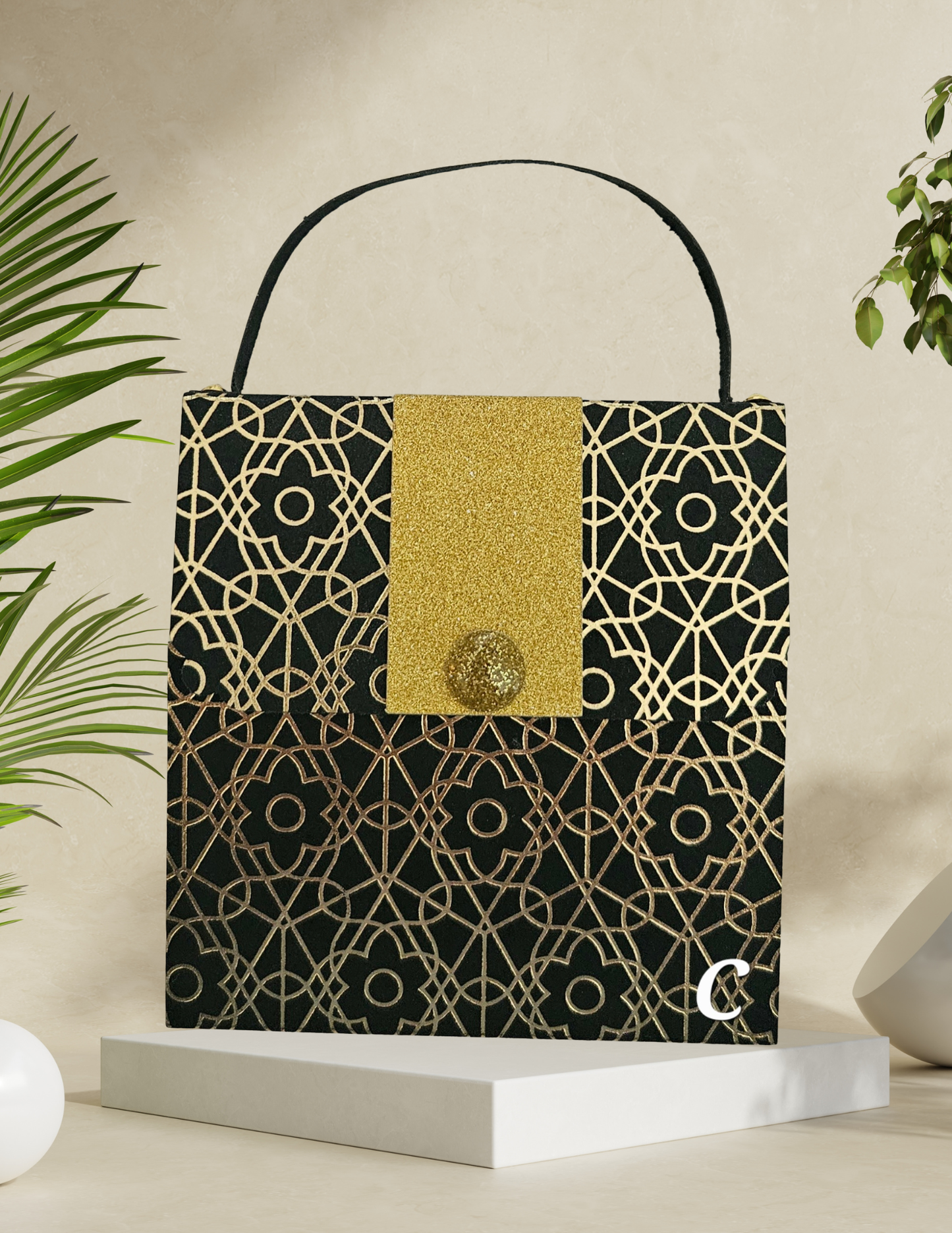 Post it Notes Paper Purses B & G