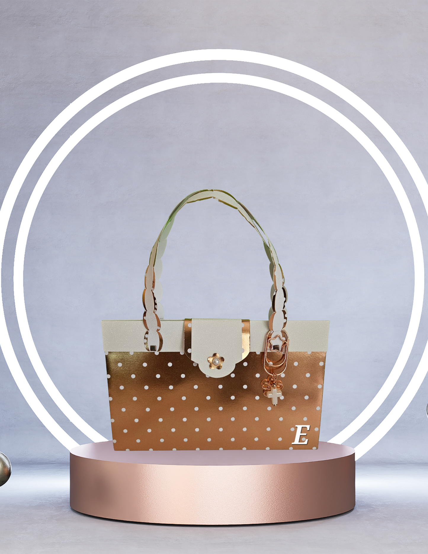 Handmade Paper Purse RG & W