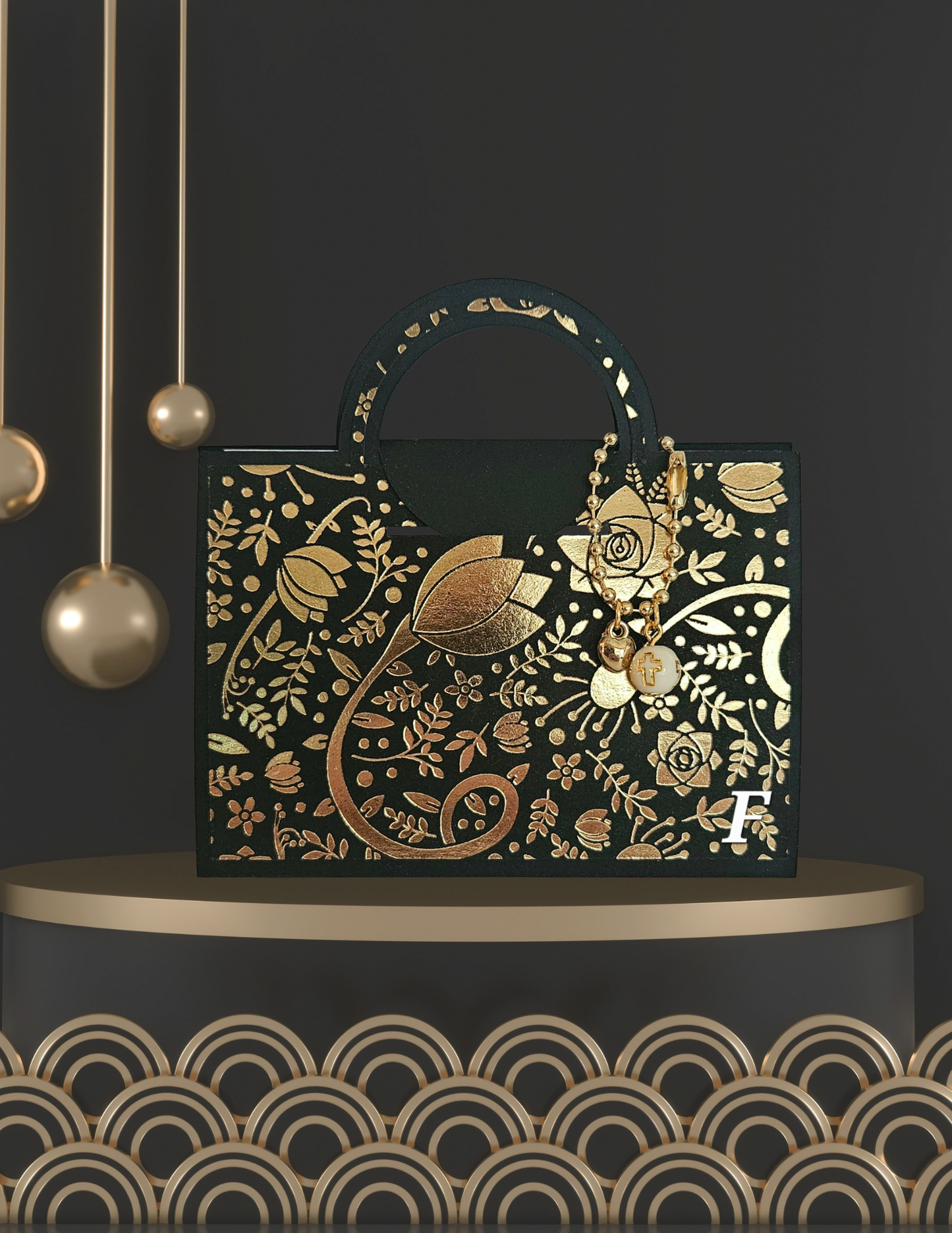 Paper Purse Lip Balm Holder B & G