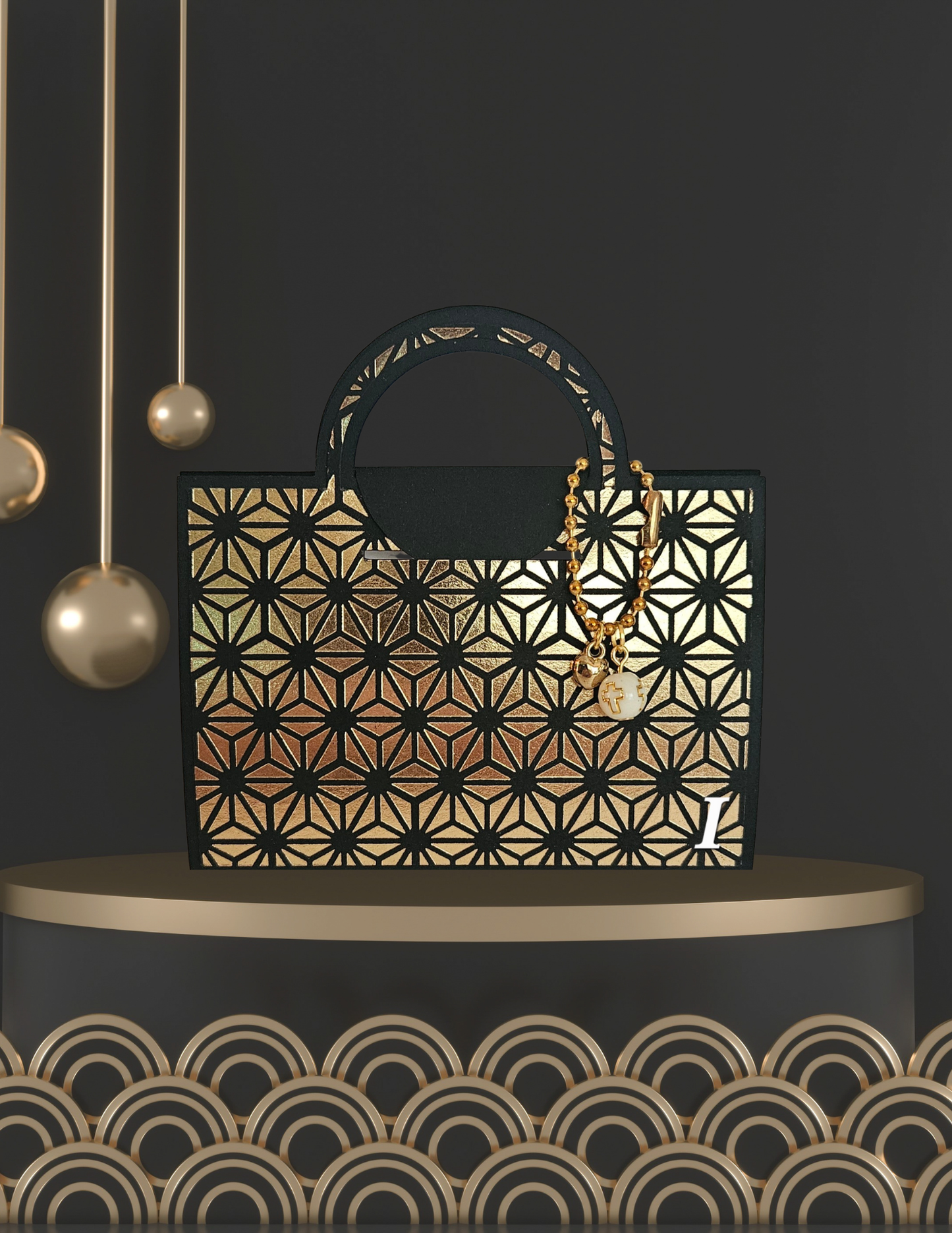 Paper Purse Lip Balm Holder B & G