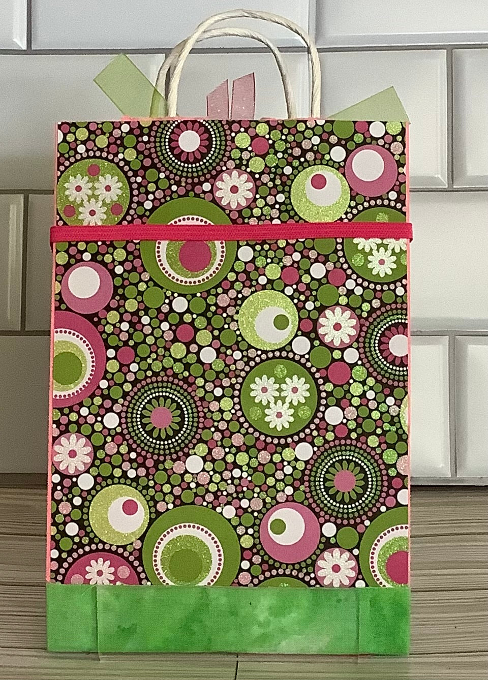 Pink and Green
