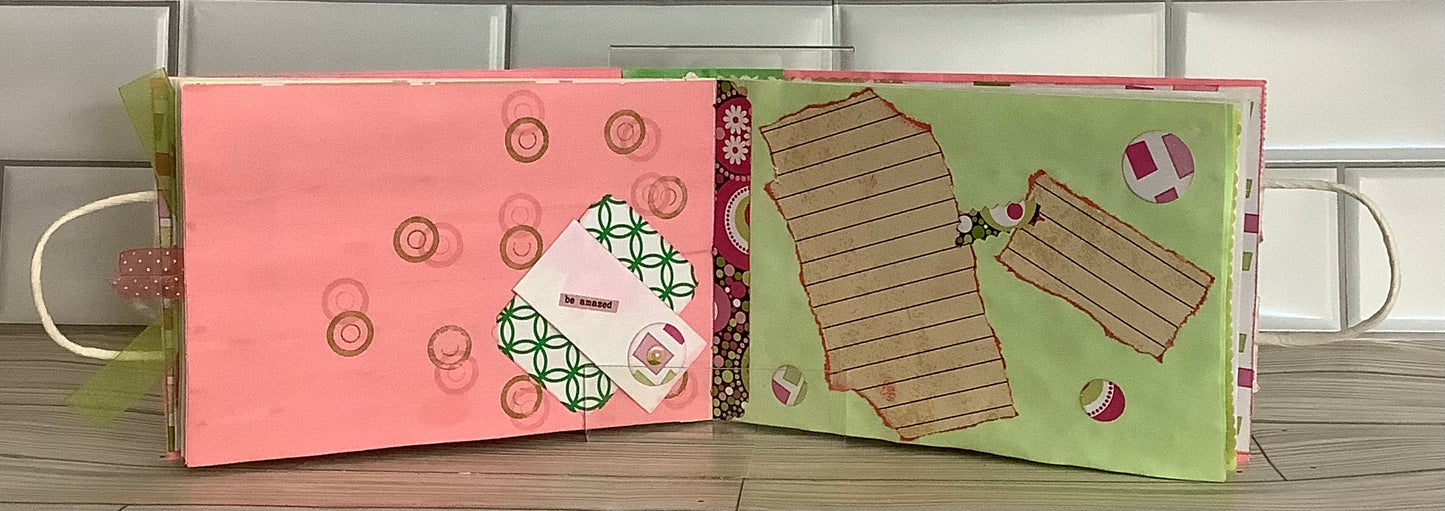 Pink and Green