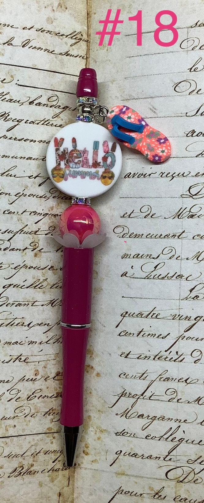 Beadable Pen #18