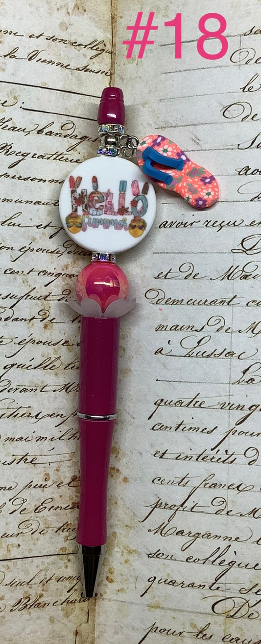 Beadable Pen #18