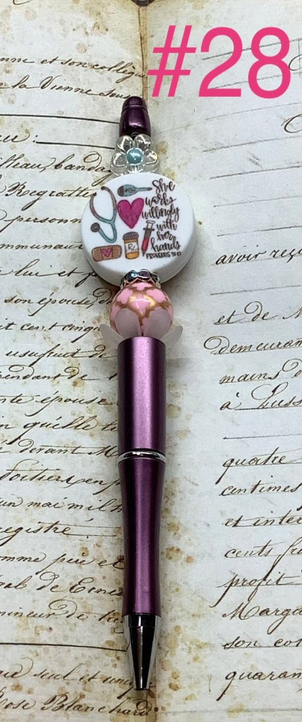 Beadable Pen #28