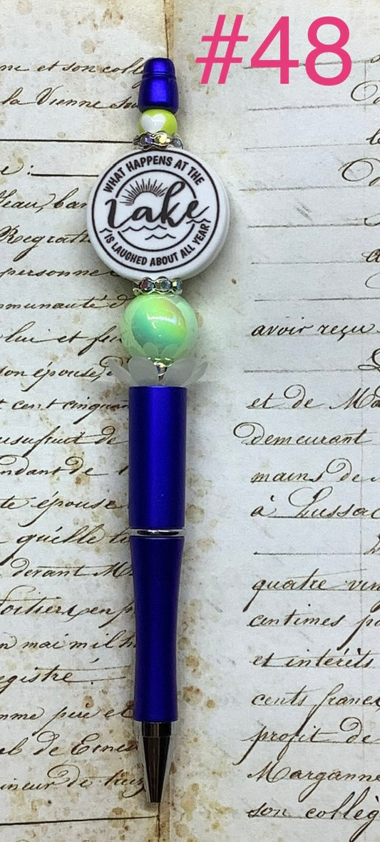 Beadable Pen #48