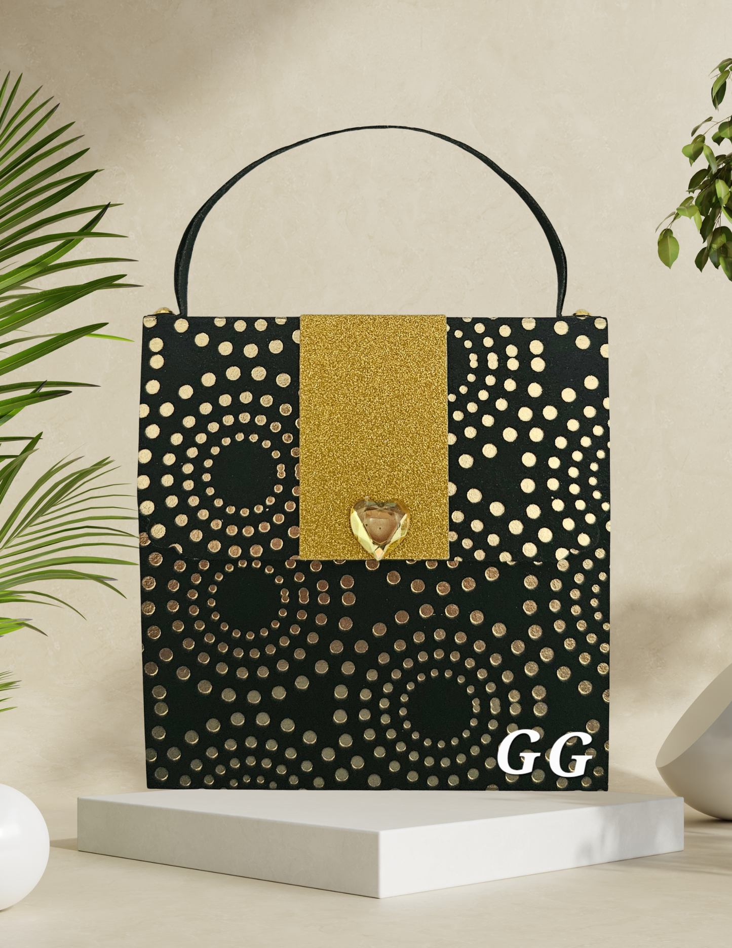 Post it Notes Paper Purses B & G