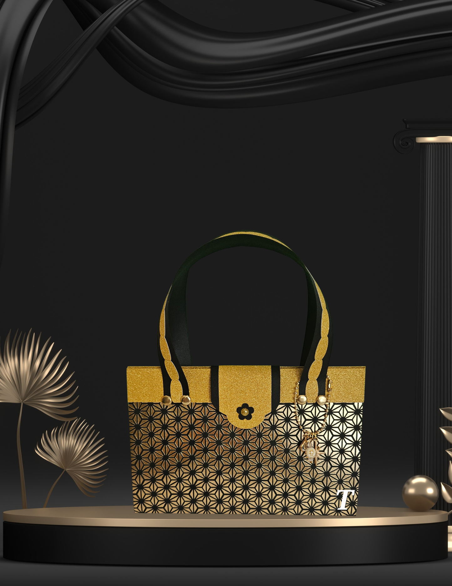 Handmade Paper Purses B & G